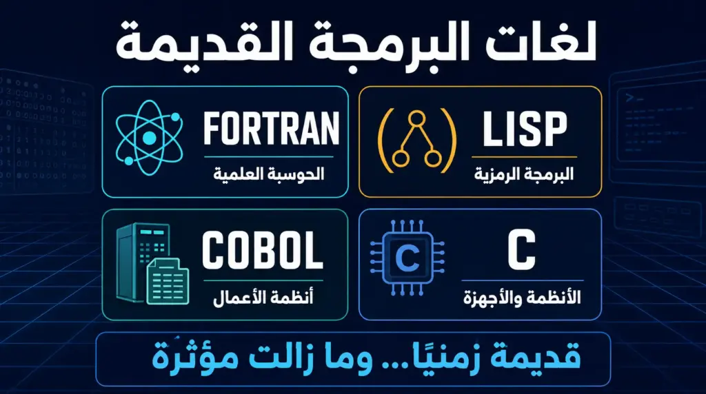 لغات البرمجة القديمة