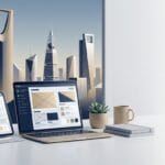 صورة مصغرة احترافية لمشهد أعمال في الرياض تعبر عن اختيار شركة تصميم مواقع للشركات